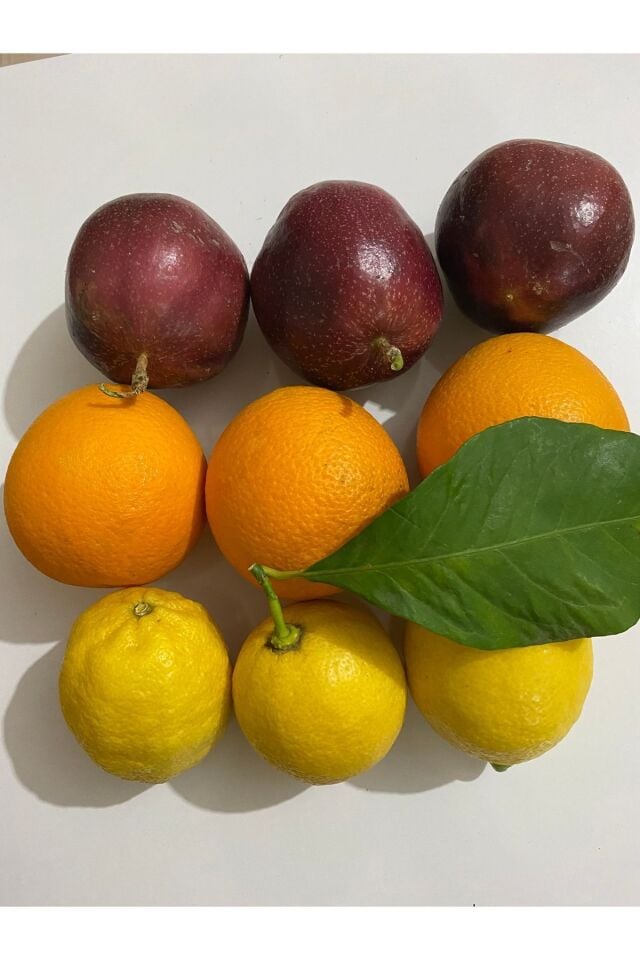 Muz 2 kg- Limon 2 Kg -Portakal 2 kg- Pasiflora (ÇARKIFELEK) 500 gr