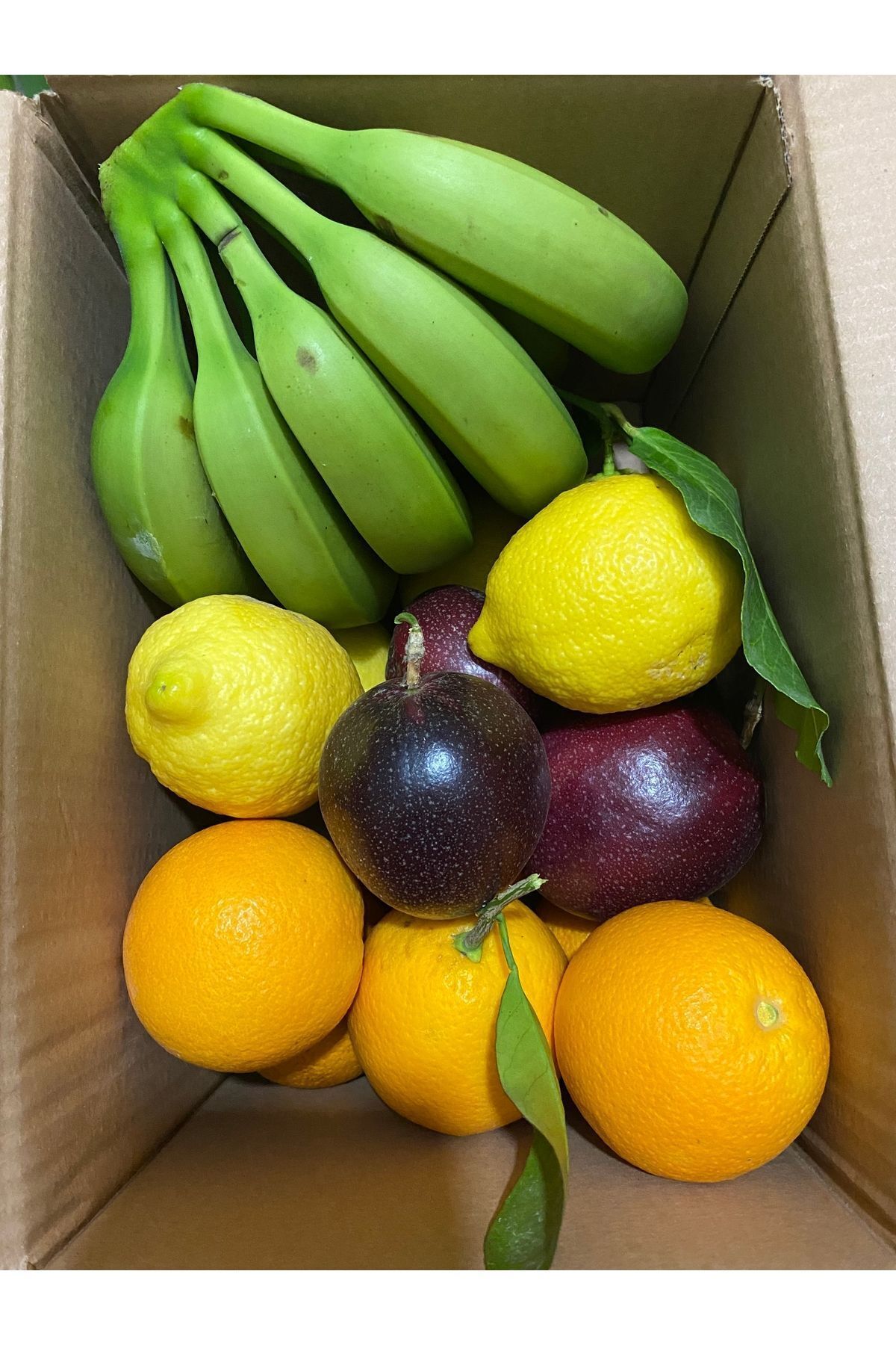 Muz 2 kg- Limon 2 Kg -Portakal 2 kg- Pasiflora (ÇARKIFELEK) 500 gr